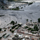 Landslide that cancelled Stage 9. Photo credit: Franck Fife/AP Images